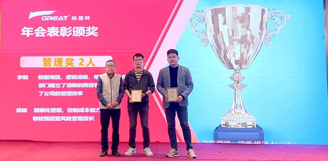 敢在寒冬立軍令，提質(zhì)增效啟新章--暨上海格瑞特年會盛典(圖10)